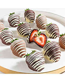 Classic Belgian Chocolate Covered Strawberries